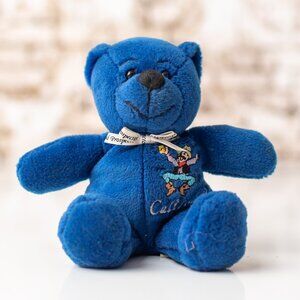 Vintage 2001 California The Golden‎ State Blue Bear Symbolz Plush Beanie Toy